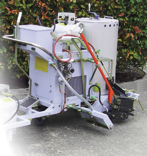 Self Propelled Walk Behind Thermoplastic Applicator