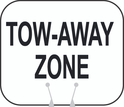 Cone and Delineator Tow-Away Zone