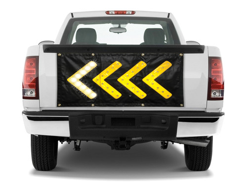Flashing LED Chevron Arrow Mat