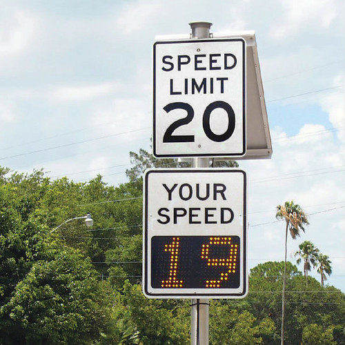 Fast-275 12" Radar Speed Display Sign
