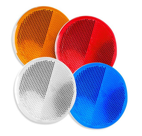 Round Adhesive Backed Reflectors