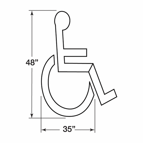 3M™ Stamark™ 380I ES Handicap symbol