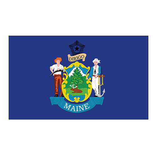 Maine State Flag
