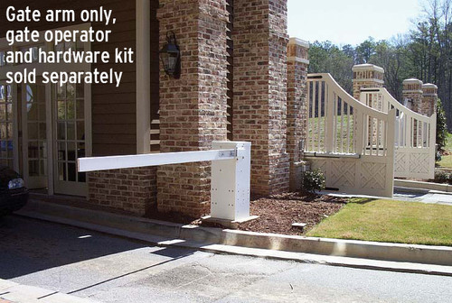 Gate Arm Options for 1601 Parking Gate Operator