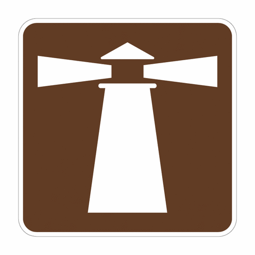 Lighthouse (Symbol) Sign RS-007
