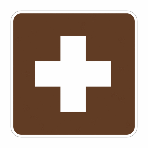 First Aid (Symbol) Sign RS-024