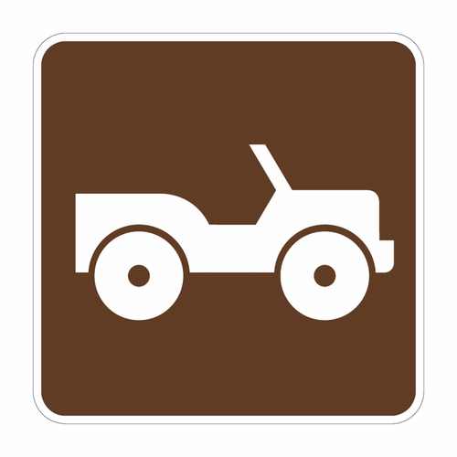 Off-Road Vehicle Trail (Symbol) Sign RS-067