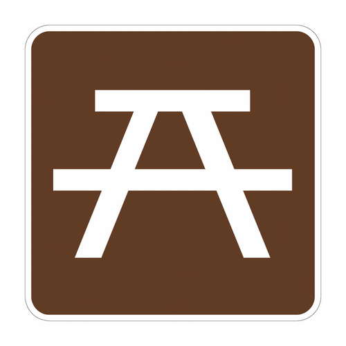 Picnic Site (Symbol) Sign RS-044