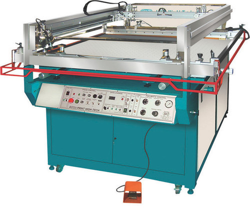 Accu-Print High-Tech V™ Large Format Semi-Automatic Flatbed Printer