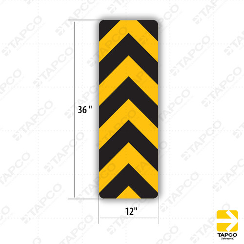 Object Marker, Center, Sign OM-3C