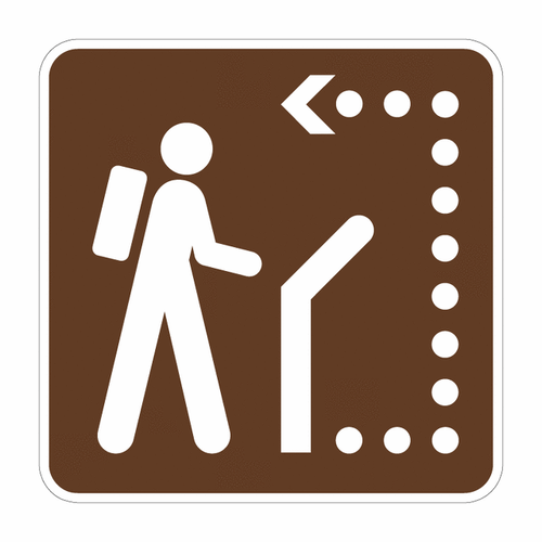 Interpretive Trail (Symbol) Sign RS-114a
