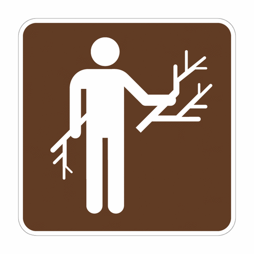 Wood Gathering (Symbol) Sign RS-120