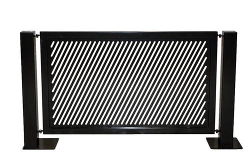 Slant Pattern Fencing