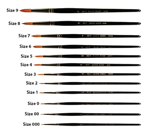 Complete Set of Touch Up Brushes