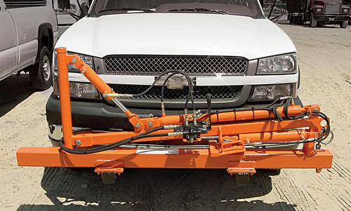Truck-Mounted Hydraulic Post Puller