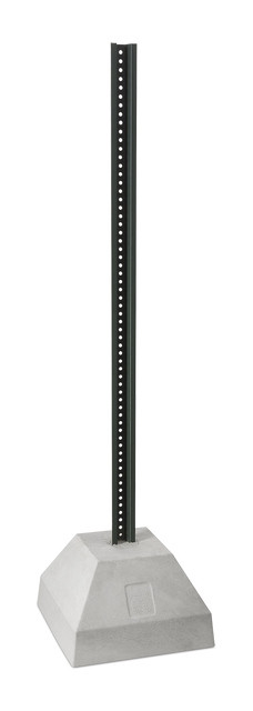 TAPCOÂ® 250 lb. Concrete Base with 6' U-Channel Post