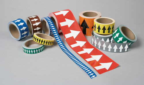 4" x 108' Directional Flow Arrow Tape