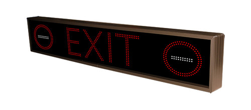 TCL Direct-view LED Sign "EXIT with Do Not Enter Symbols"