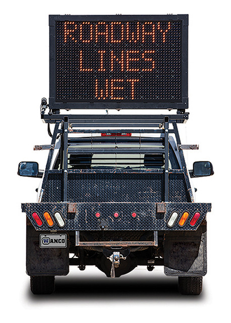 Truck - Mount Full Matrix Message Board
