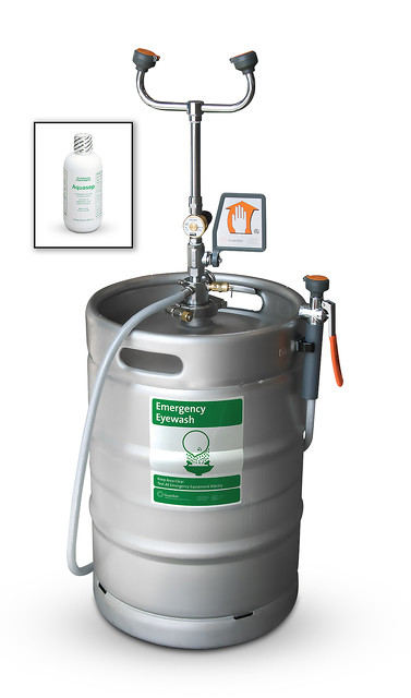 15 Gallon Portable Eyewash/Drench Hose Unit