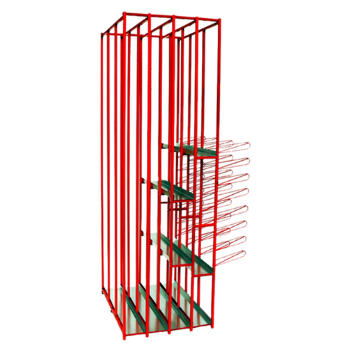 Vertical Substrate Rack & Vinyl Combo