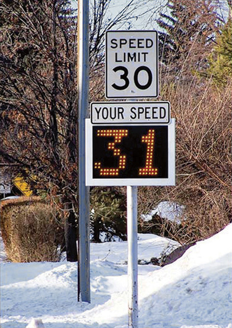 Fast-350 18" Radar Speed Display Sign