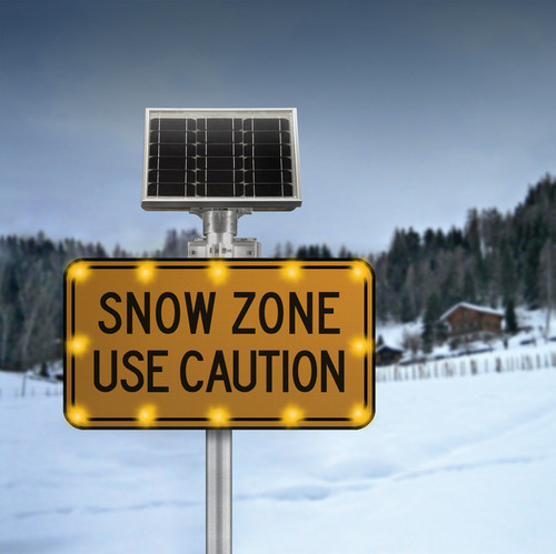 Snow Zone BlinkerSign®