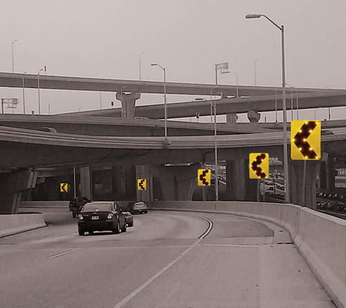 BlinkerChevron™ Dynamic Curve Warning Systems