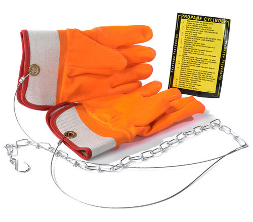 Propane Gloves with Chain