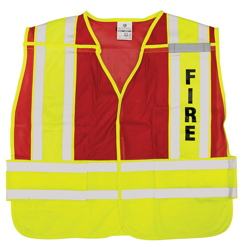 High Visibility Firemen's Vest