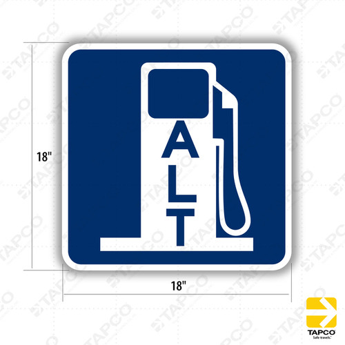 G66-22J (CA) ALTERNATIVE (symbol) Sign