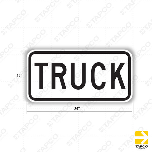 M4-4 TRUCK Sign