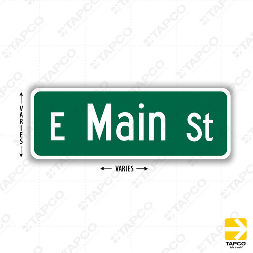 D3-1 Street Name Sign