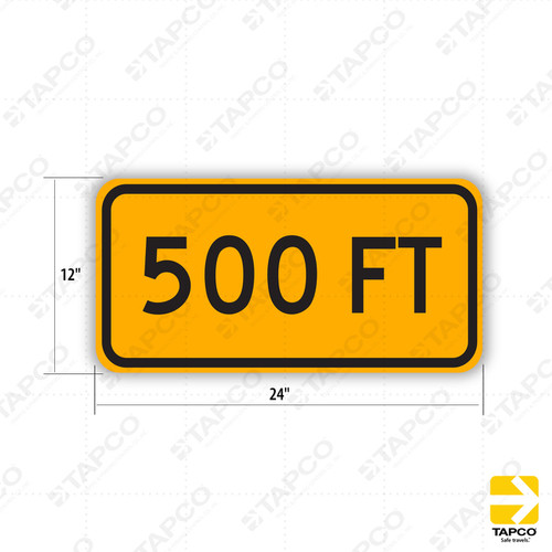 W16-2aP XXX (specify amount) FT Sign