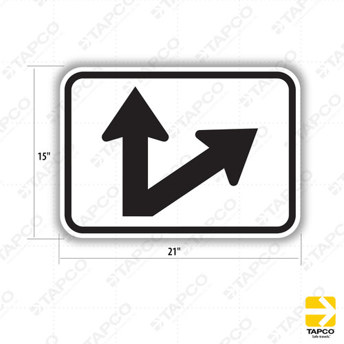M6-7 Directional Arrow (Right) Sign