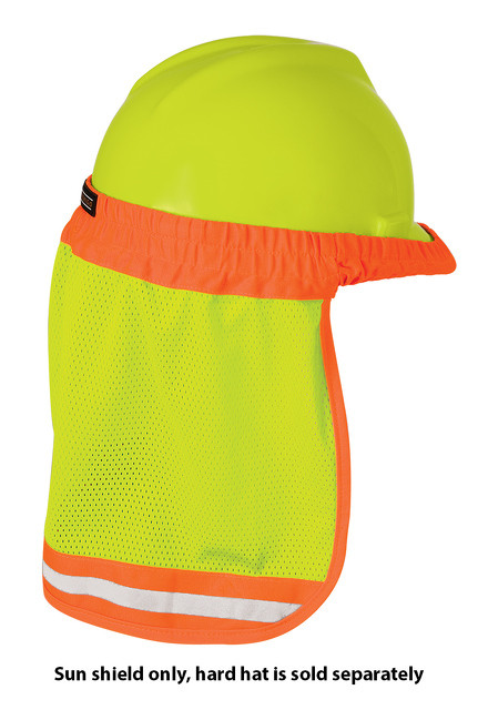 Hard Hat Sun Shield