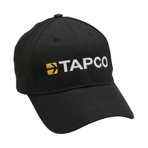 Tapco Safe Travels™ Black Hat with Adjustable Fabric Strap
