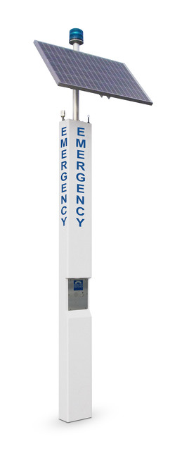 Solar Emergency Phone Call Towers