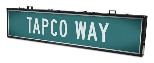 Custom LED Illuminated Street Signs