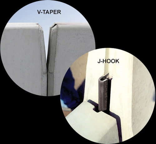 JJ Hook Concrete Jersey Barrier
