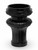 #90 Black Capital for 3" Pole