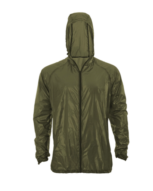 [OVERSTOCK] Men's Copperfield Wind Shirt - XLarge - Ranger Green 20D (295124)