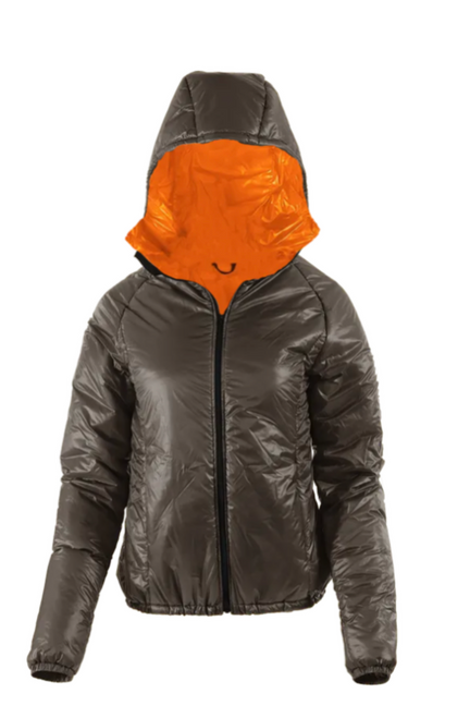 [OVERSTOCK] Women's Torrid Jacket - Hood - Small -Charcoal10D/Burnt 10D (298848)