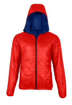 [OVERSTOCK] Men's Torrid Jacket - Hood - 2XLarge - Red 10D/Navy 10D (302227.02)