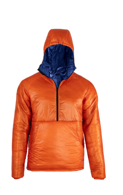 [PRODUCTION 2ND] Men's Torrid Pullover - Hood - XSmall - Burnt Orange 10D/Navy 10D (WH0090)