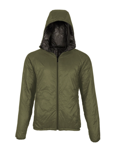 [OVERSTOCK] Men's Torrid Jacket - Hood - Large - Tall - Ranger Green 20D/Charcoal 10D (295670.99)