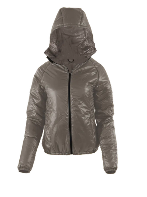 [OVERSTOCK] Women's Torrid Jacket - Hood - Medium - Graphite 7D/Graphite 7D (309748)