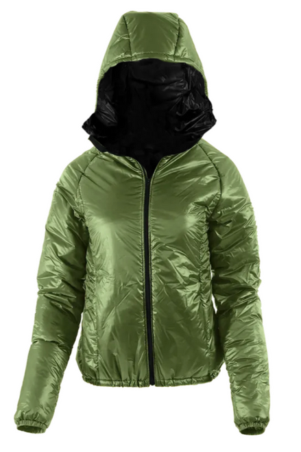 [OVERSTOCK] Women's Torrid Jacket - Hood - Small - Forest 10D/Black 10D (312910)