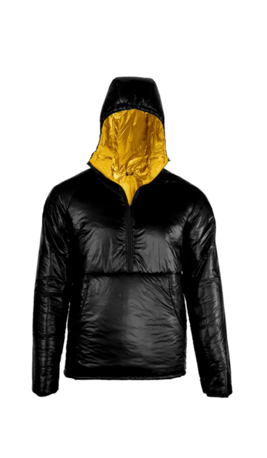 [OVERSTOCK] Men's Torrid Pullover - Hood - XLarge - Black 10D/Yellow 10D (313824.02)
