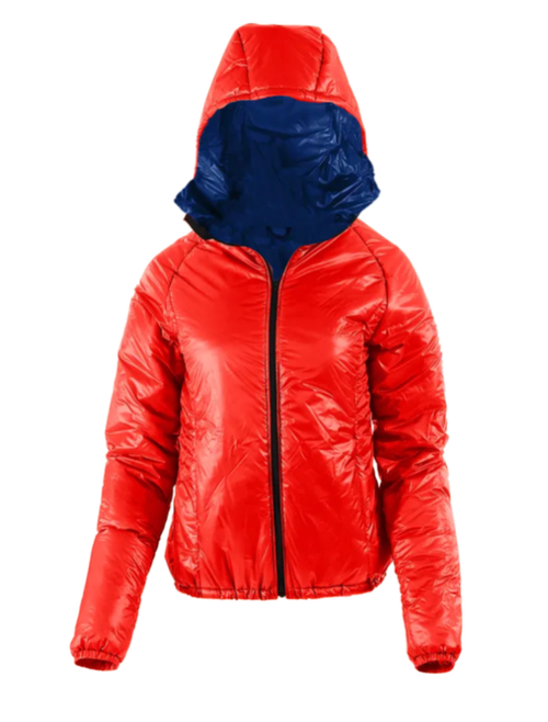 [OVERSTOCK] Women's Torrid Jacket - Hood - XSmall - Red 10D/Navy 10D (315536)